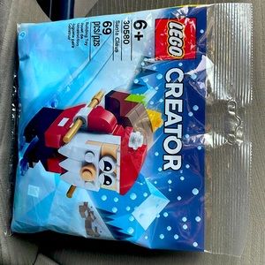 NEW 2021 LEGO CREATOR 30580 SANTA CLAUS 69 PIECE POLYBAG CHRISTMAS HOLIDAY SNOW